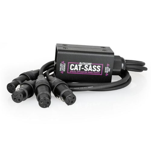 ELITECORE DMX Snake CAT-SASS - 4 Female DMX