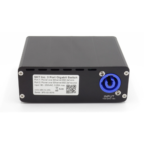SKT 3 Port Gigabit Network Switch