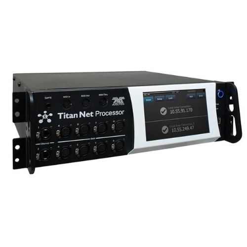 titan net processor angle view