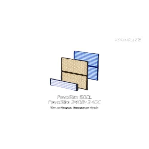 Nanlite PavoSlim 240C 2x2 RGBWW LED Panel Light with CRMX