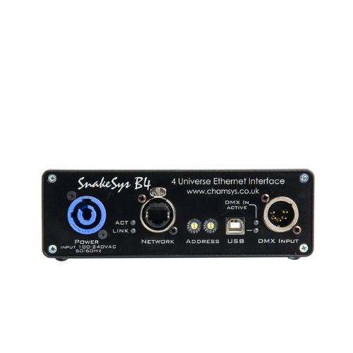 SnakeSys B4 Four Universe Ethernet To DMX512 Box